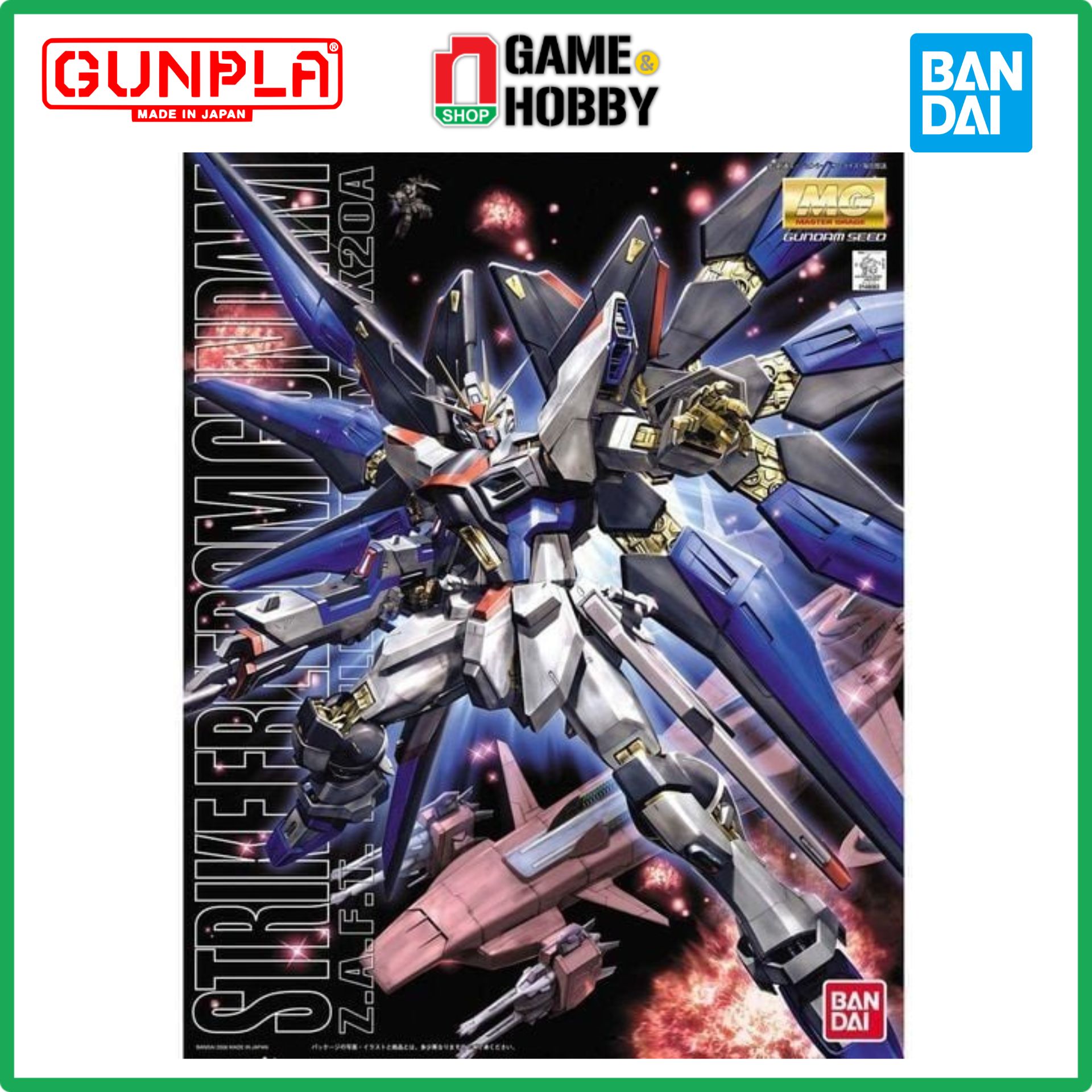 Mô Hình Lắp Ráp STRIKE FREEDOM GUNDAM (MG - 1/100) - GUNPLA CHÍNH HÃNG BANDAI