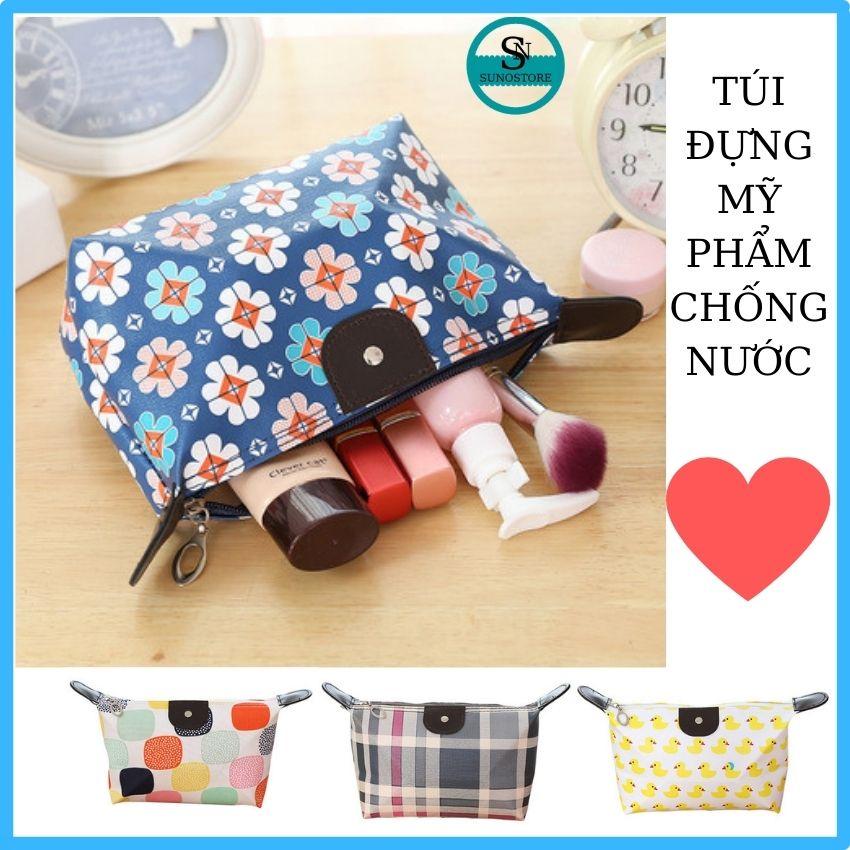 Túi Đựng Đồ Trang Điểm Mỹ Phẩm Nhỏ Gọn Cute Đáng Yêu Chống Nước SUNO STORE TMP02