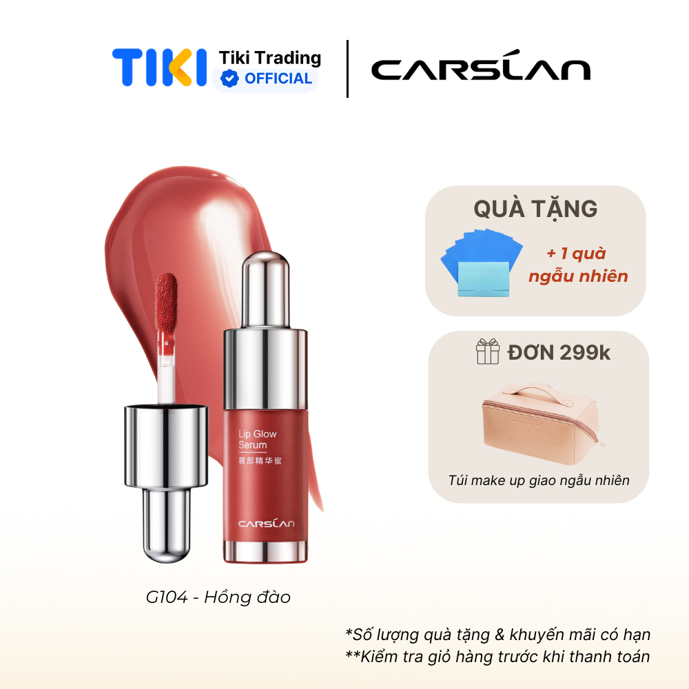 Son dưỡng môi Carslan dạng tint dưỡng ẩm giảm thâm môi mờ nếp nhăn môi 4.5g