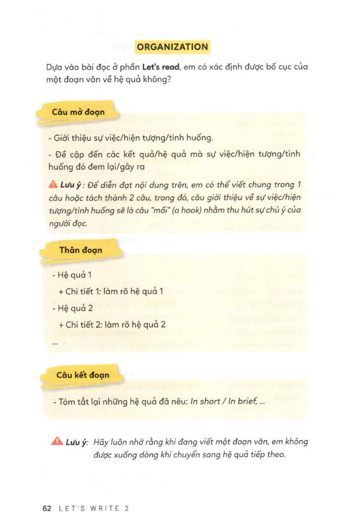 Let’s Write 2 - Viết Đoạn Nâng Cao