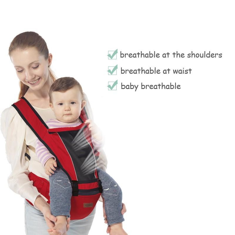 Mới 0-48 Tháng Công Thái Học Cho Bé Trẻ Sơ Sinh Hipseat Carrier 3 Trong 1 Mặt Trước Công Thái Kangaroo Bé bọc Sling