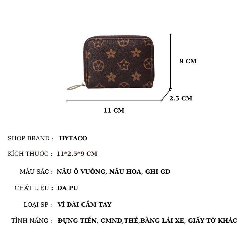 Ví nữ nhiều ngăn, ví mini đựng tiền, giấy tờ