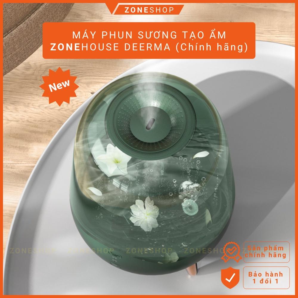 Máy xông tinh dầu tạo ẩm cao cấp ZONEHOUSE Chính hãng dung tích 5 lít, máy phun sương màng lọc ion