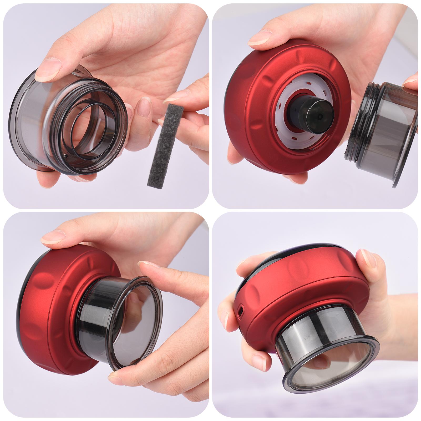 Electric Heat Cupping Device 12 Model Vacuum Scraping Negative Pressure Suction Device Slimming Therapy Meridian massage