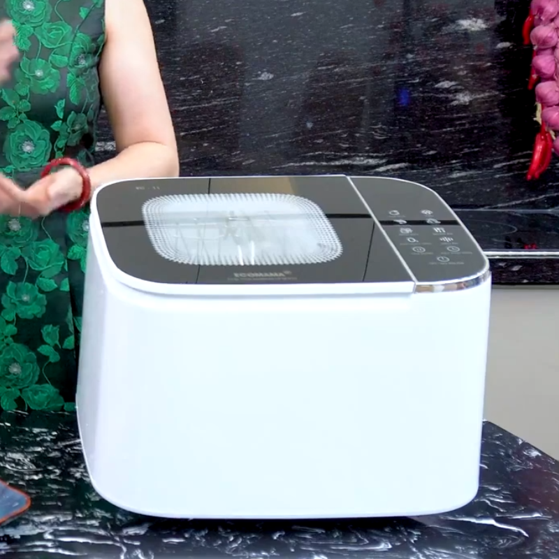 Máy khử độc thực phẩm đa năng Dr,zone Ozone is Life Ecomama công nghệ Ozone & sóng siêu âm - Dung tích 11L- Hàng chính hãng