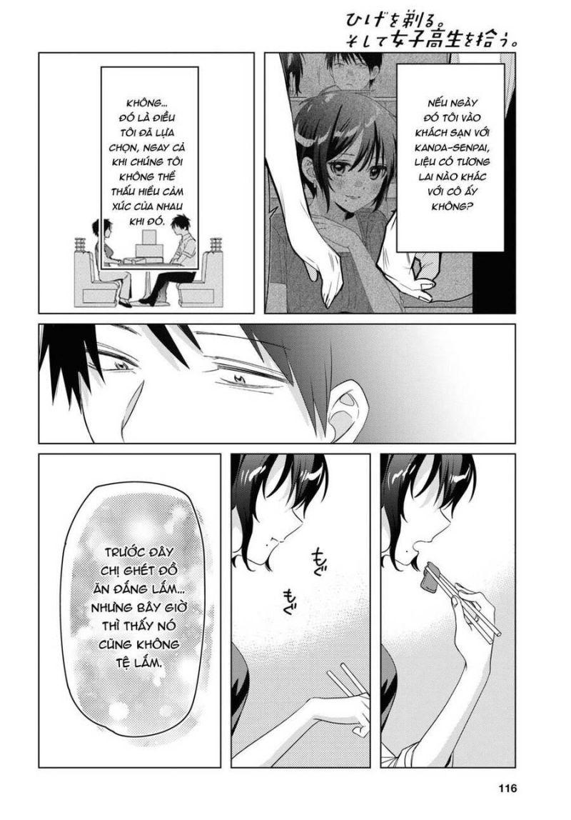 hige wo soru. soshite joshikosei wo hirou. chapter 37 32