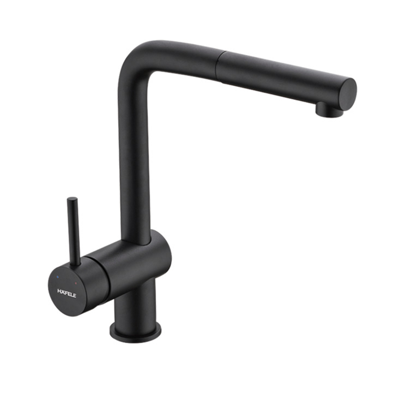 Vòi bếp Hafele HT21-GH1P254 - Màu đen - 577.55.390