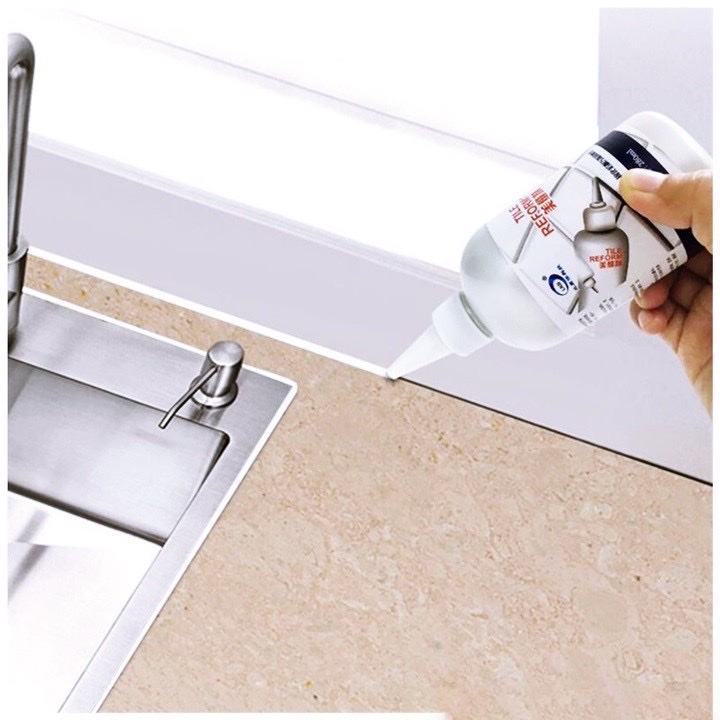 Kẻ chỉ làm mới gạch  chai 150ml không thấm nước , làm mới các đường chỉ gạch , thân thiện môi trường an toàn và tiện lợi