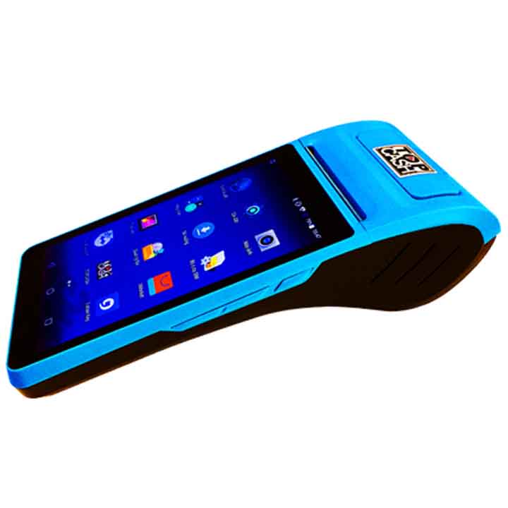 Máy bán hàng cầm tay có sẵn mềm tính tiền vĩnh viễn kèm theo và máy in hóa đơn bán hàng (màn hình cảm ứng Touch Screen 5,5in) TOPCASH QT-H10, Hàng Chính hãng - Hàng nhập khẩu