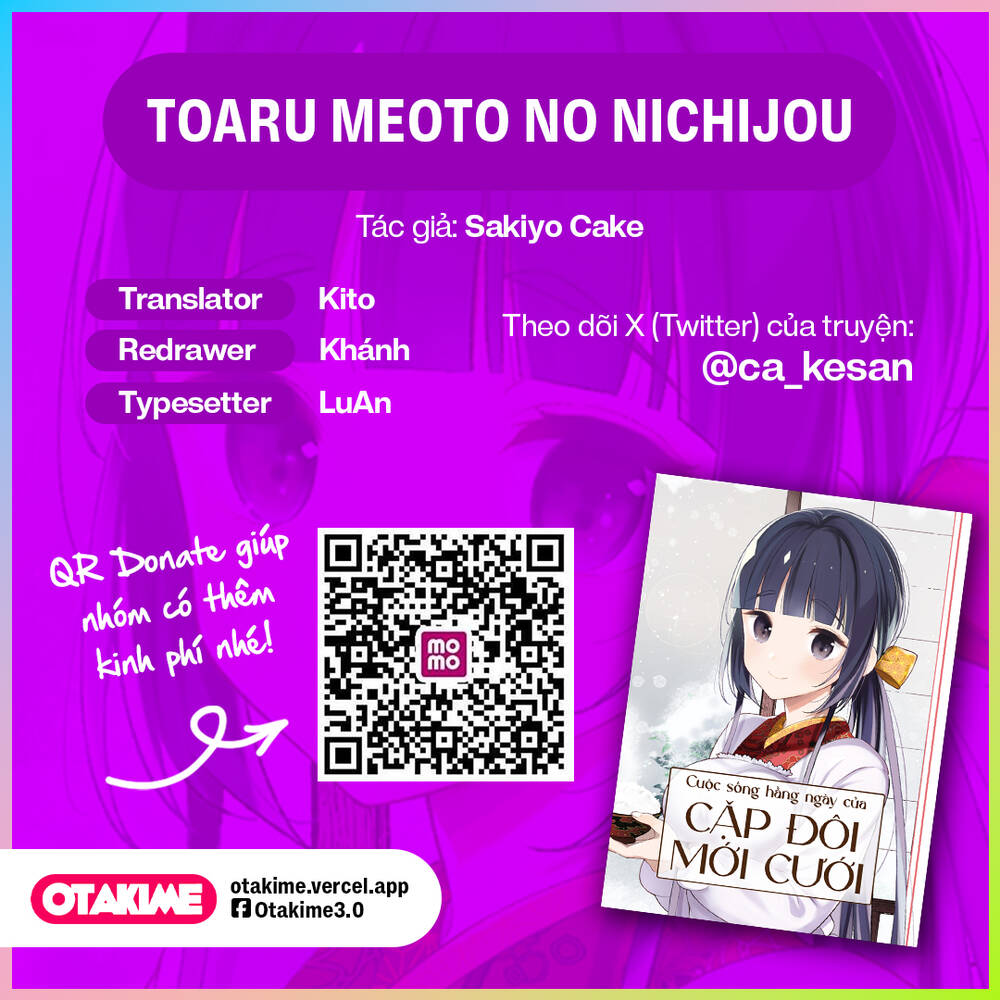 cuộc sống hằng ngày của cặp đôi mới cưới chapter 37 1