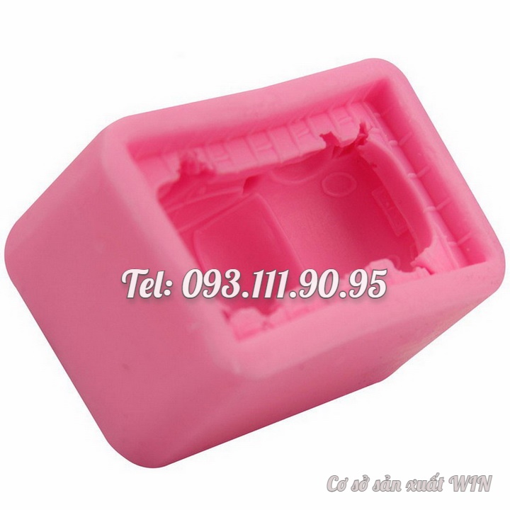 Khuôn silicon làm rau câu xe hơi - Mã số 1379