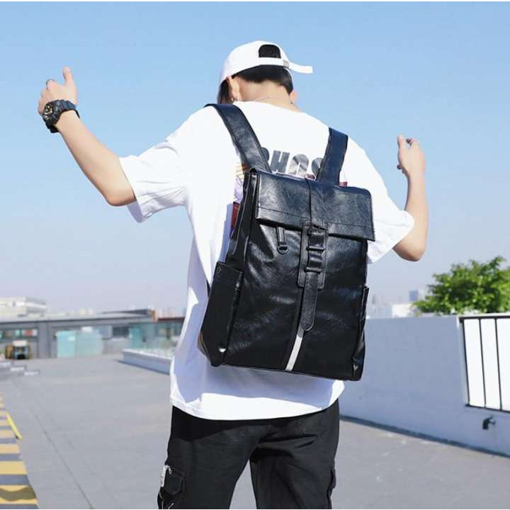 Large Capacity Travel Backpack Multi-function Waterproof - Black