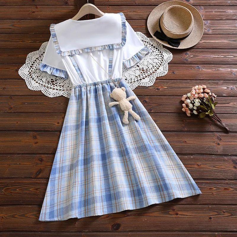 DONGSHOP HOT Cô gái ăn mặc mùa hè mỏng 2023 trẻ em phong cách tây cô gái váy công chúa trẻ em lớn váy thời trang mùa hè
