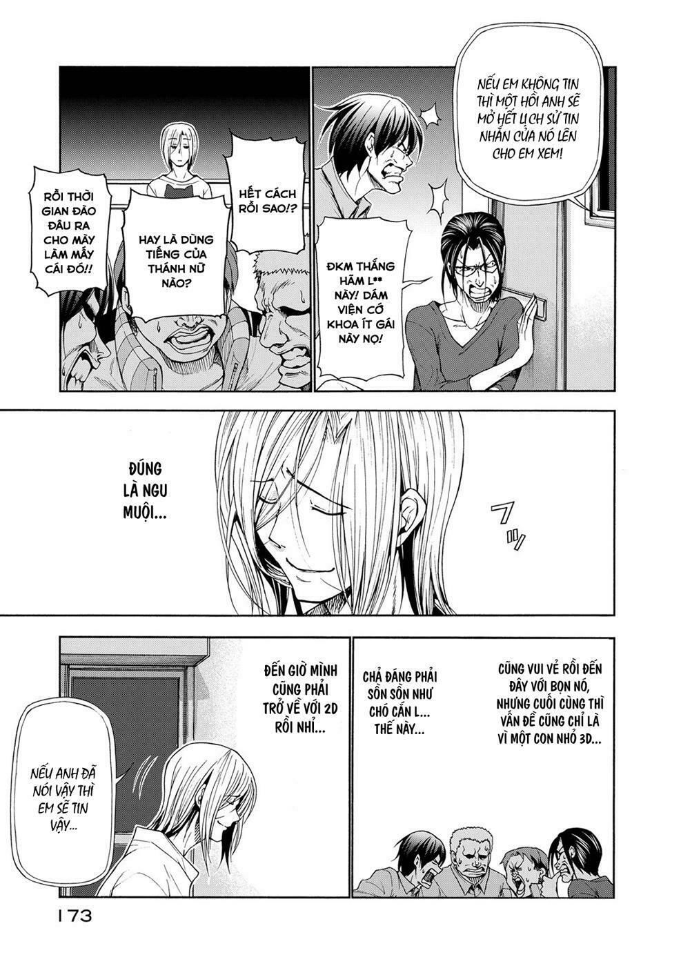 cô gái thích lặn - grand blue chapter 19.5 17
