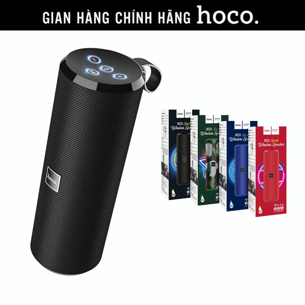 Loa bluetooth v5.0 Hoco BS33, nghe nhạc 5 giờ, hỗ trợ thẻ nhớ USB cuộc gọi hàng chính hãng