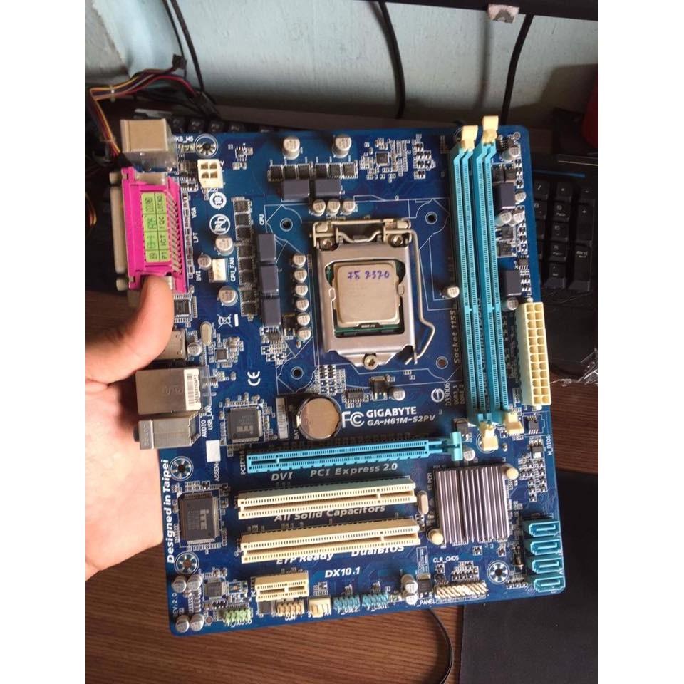 Main Gigabyte H61M-DS2 - Hàng Chính Hãng