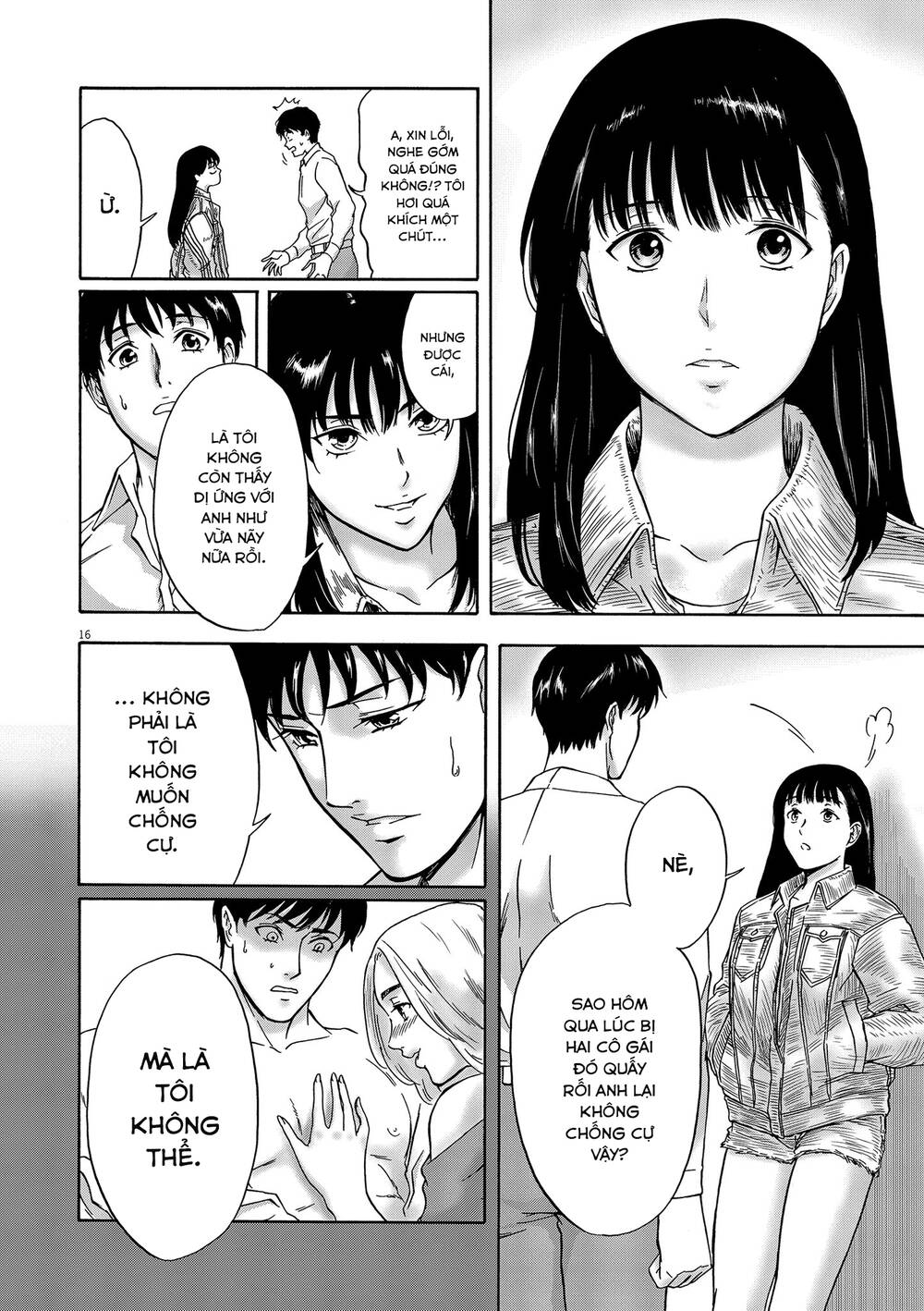 tôi không phải miếng mồi ngon của mấy người! chapter 2 16