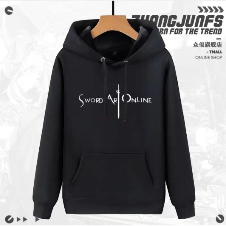 SALE- Áo Hoodie Nỉ Ấm Anime Sword Art Online Nam Nữ '- áo cực chất