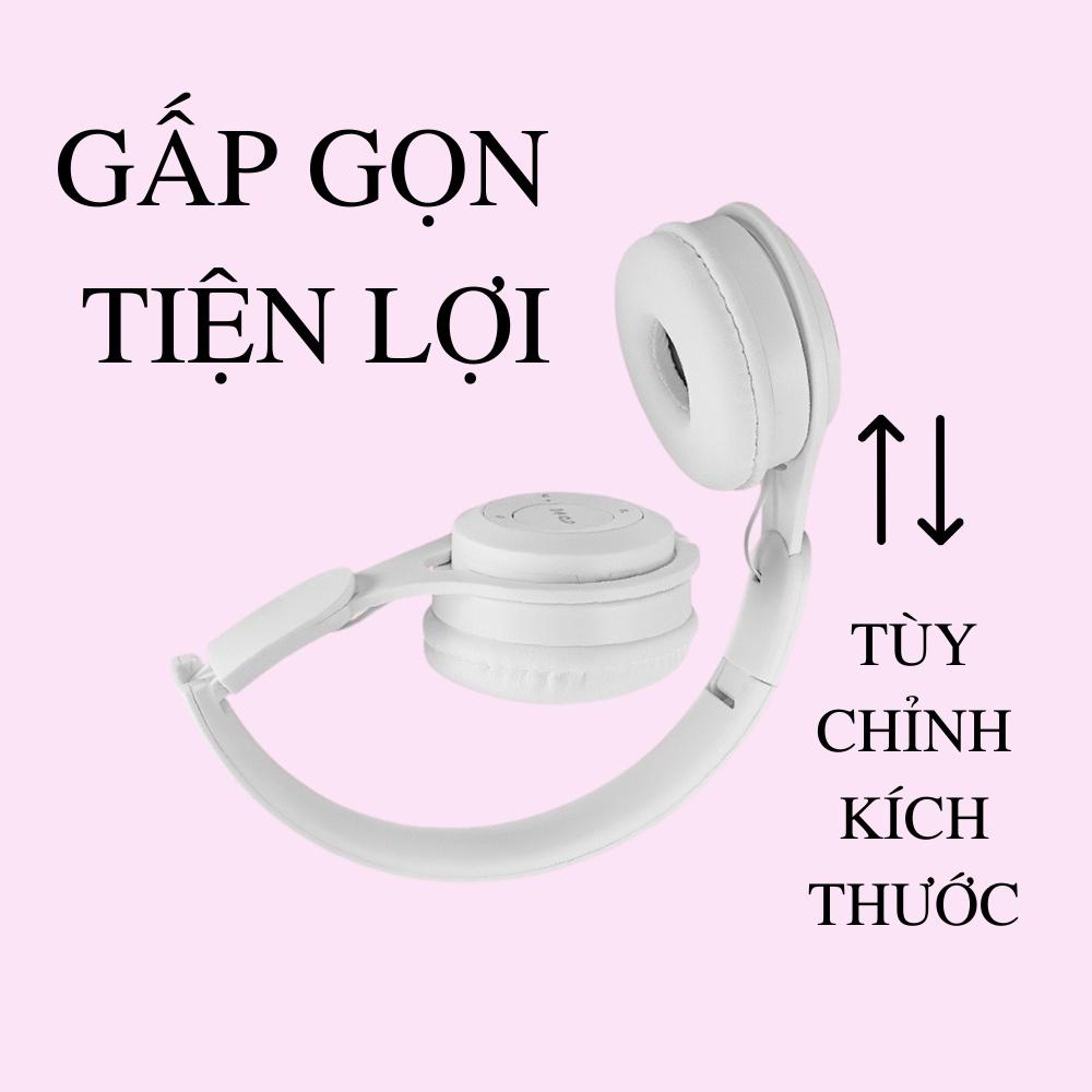 Tai Nghe Bluetooth Minpro Y08 tai nghe không dây chụp tai có micro Headphone