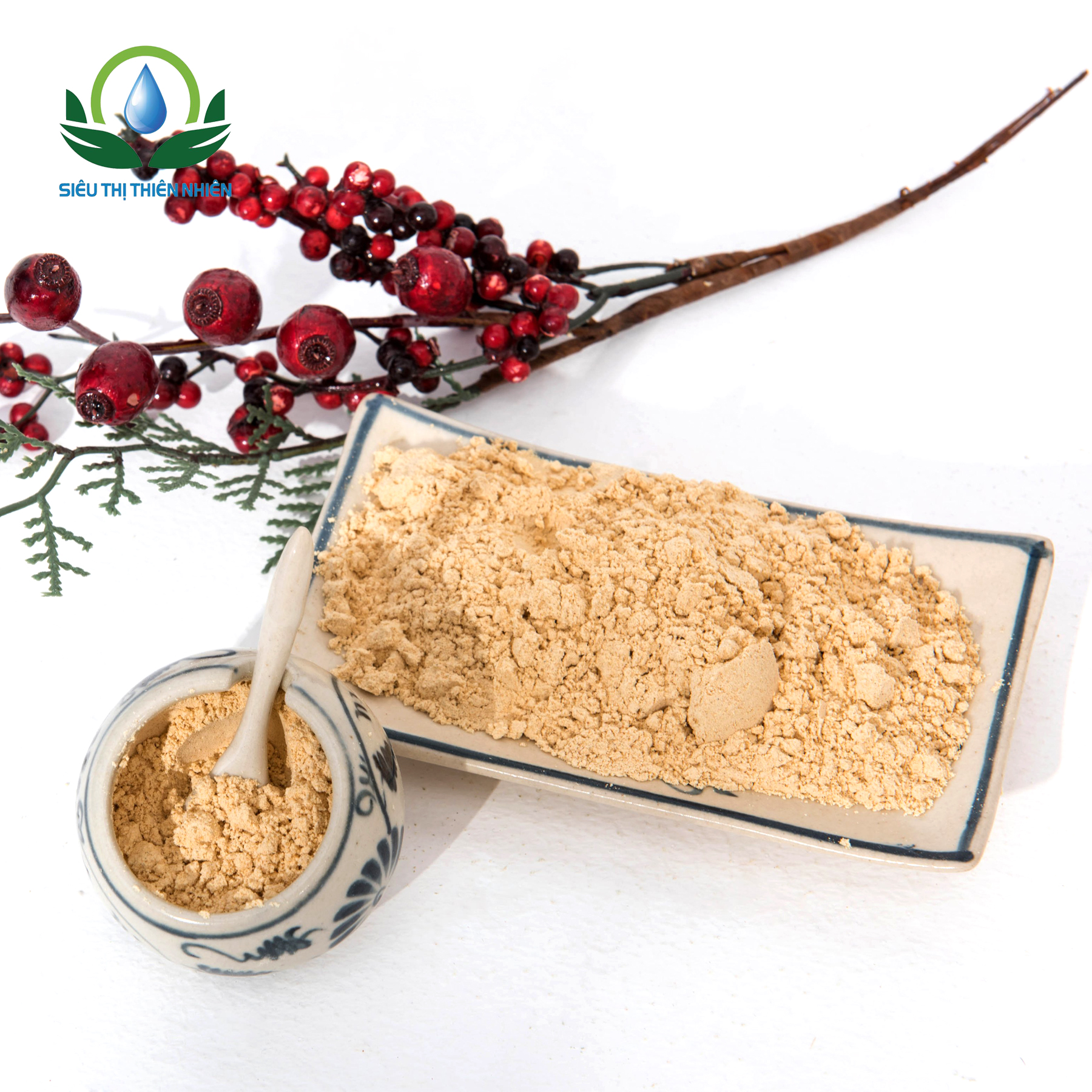 Đặc Sản Tam Đảo - Bột Mầm Đậu Nành Mộc Sắc 100g - OCOP 4 SAO