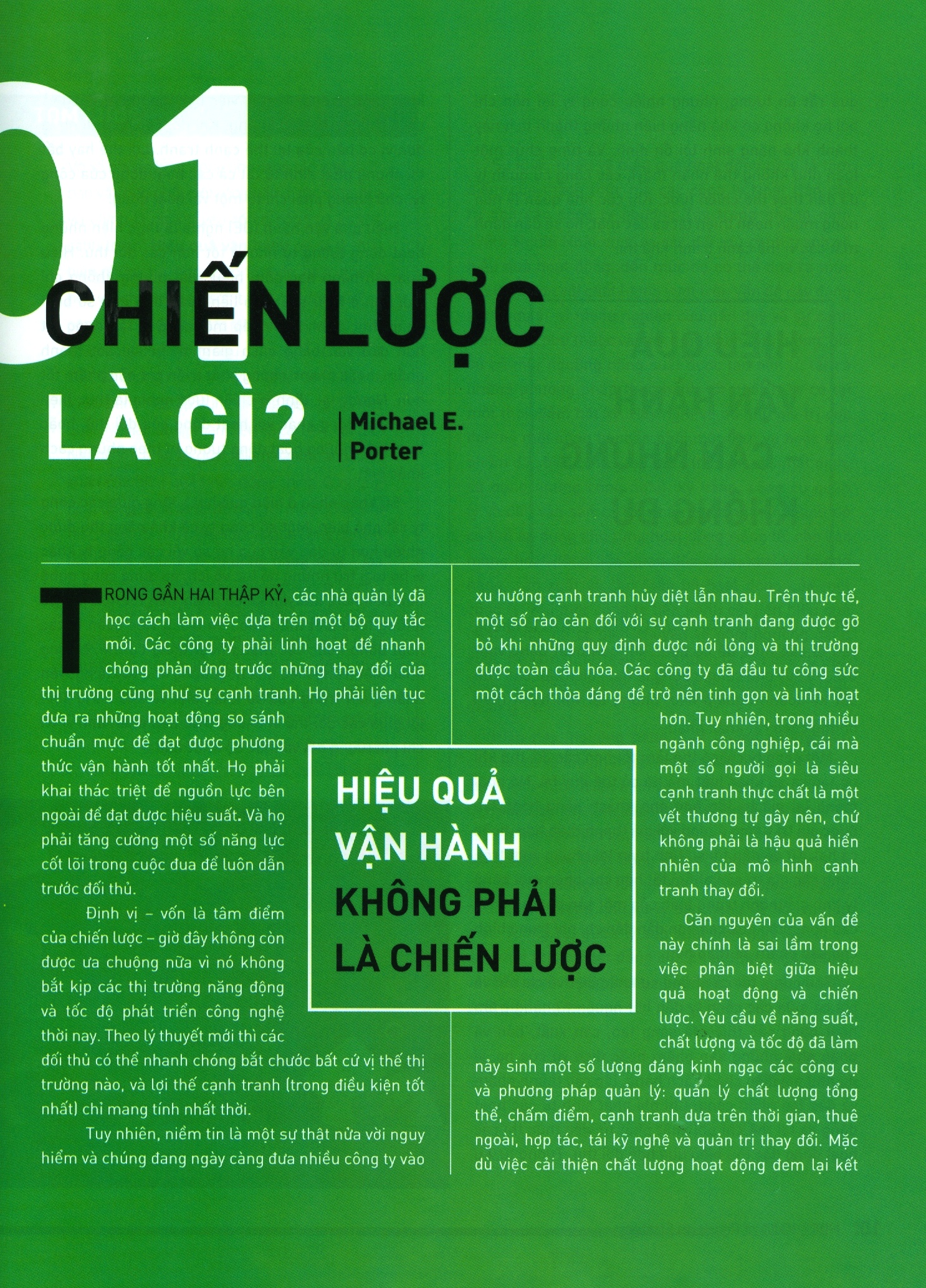 HBR On Strategy - Chiến lược - Năm áp lực cạnh tranh làm nên một chiến lược