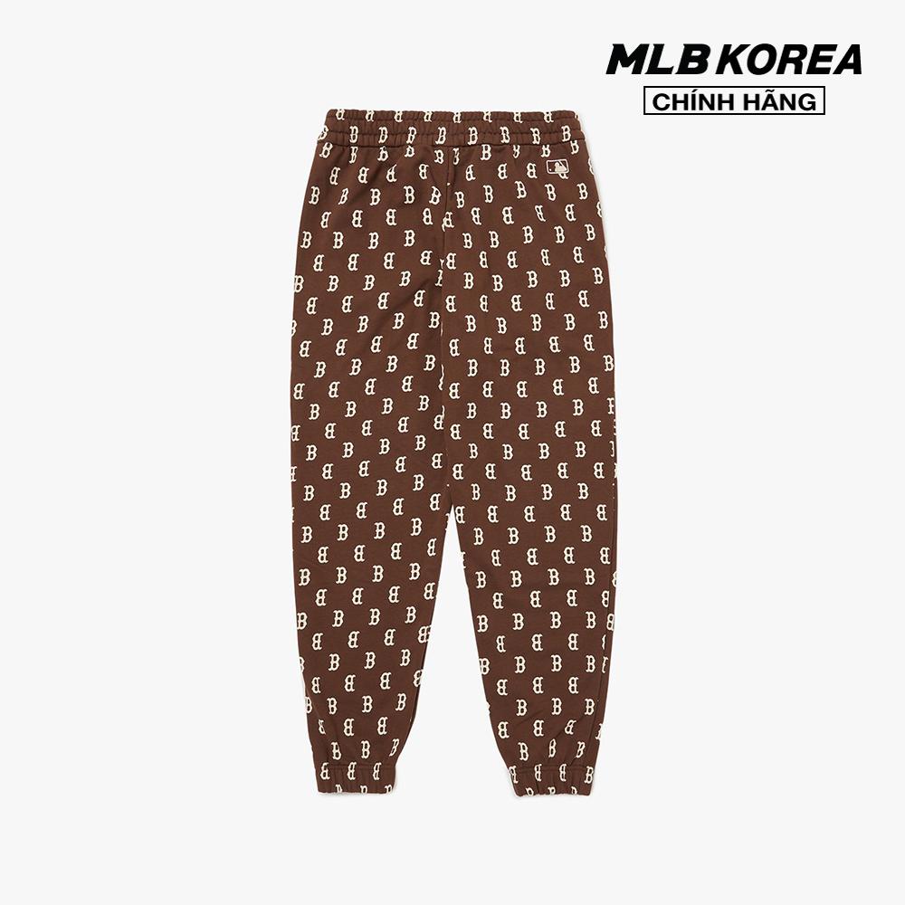 MLB - Quần jogger lưng thun Classic Monogram Allover 3APTM0424