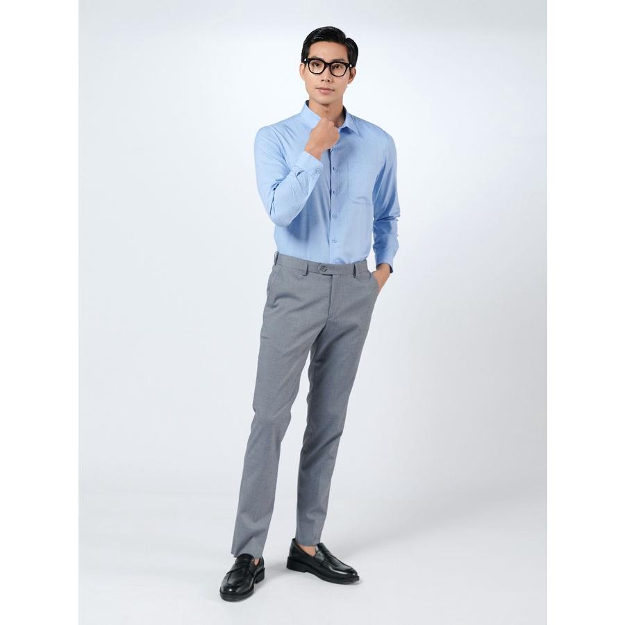 Áo Sơ mi Owen nam dài tay dáng Regular sợi Tre mềm mịn mát Mã AR220918DT