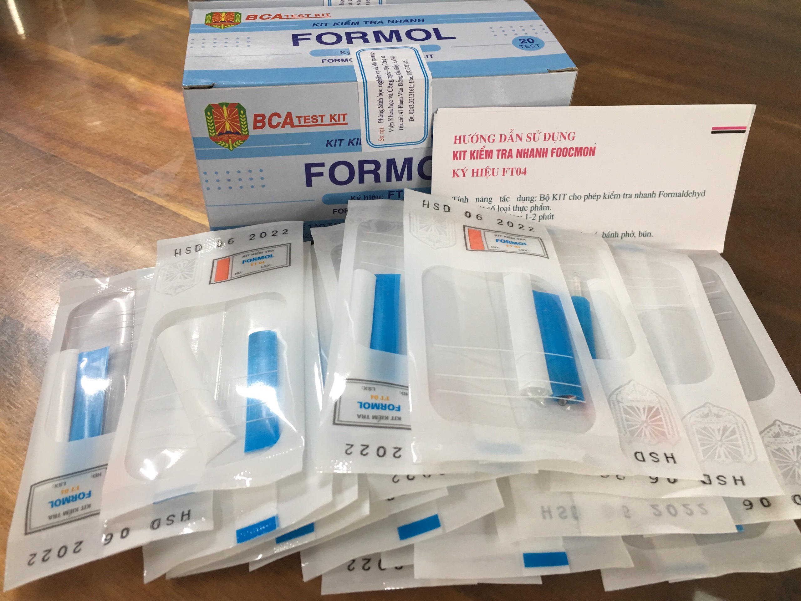 Kit kiểm tra nhanh focmon