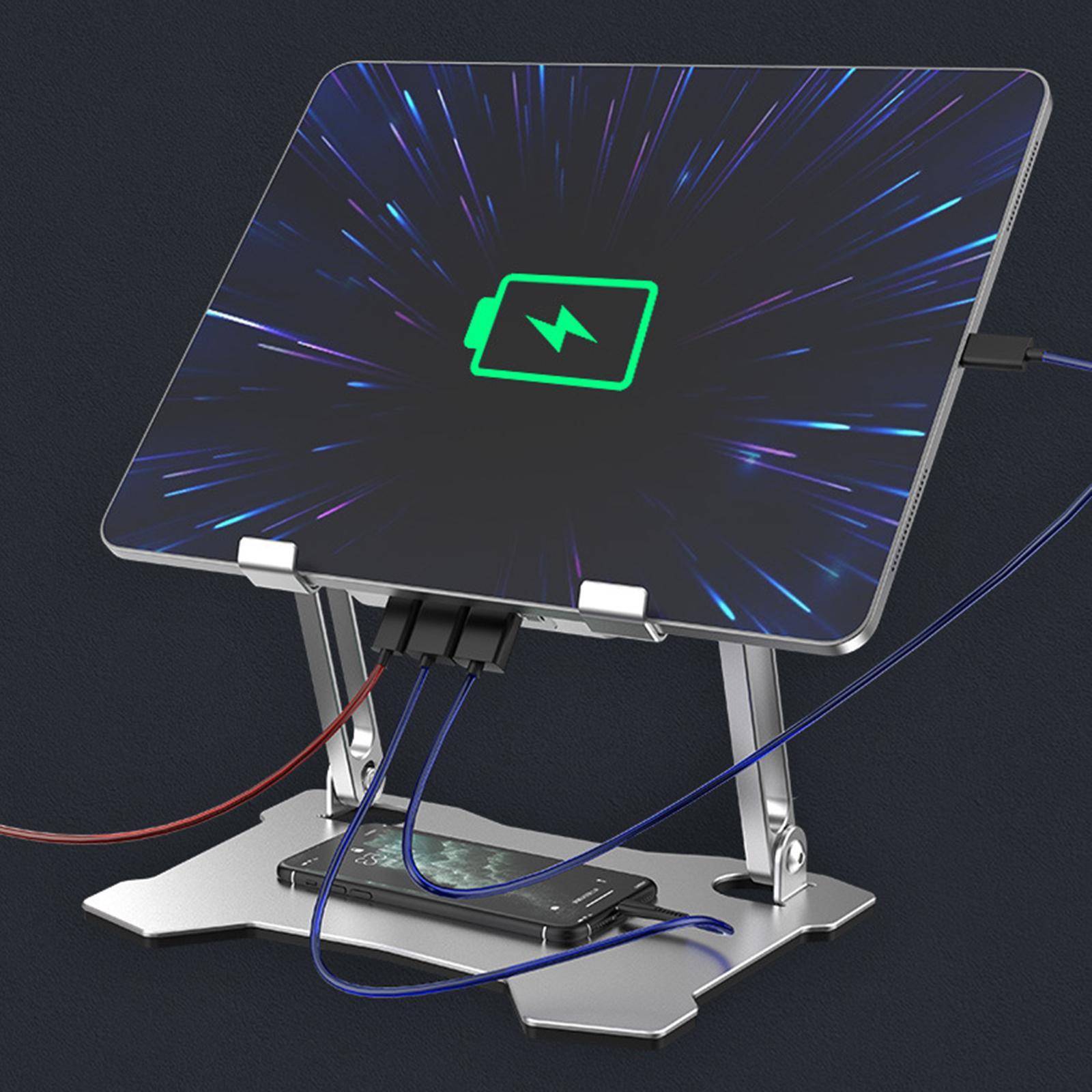 Laptop Stand with Cooling Fan, for Laptops up to 17.3" Holder for Dell Table Desk