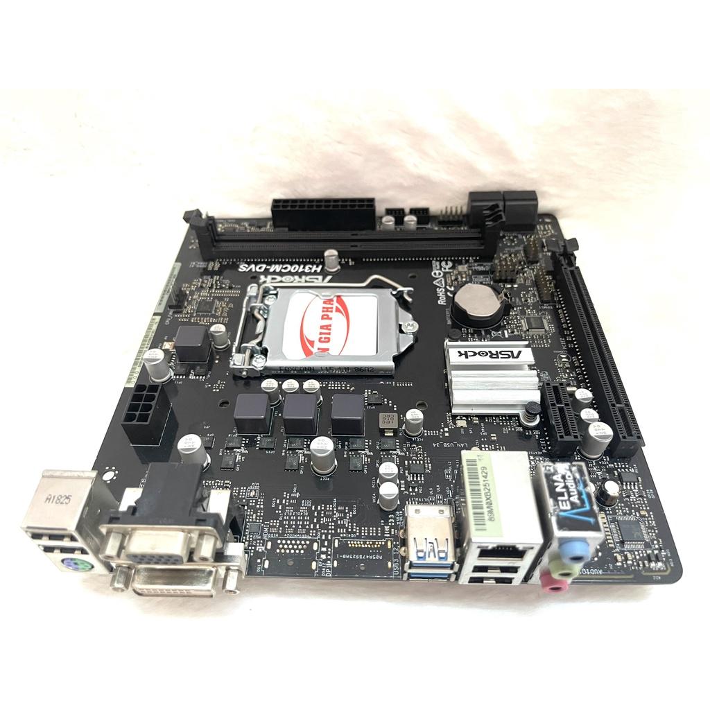 Mainboard Asrock H310CM-DVS SK 1151V2- Hàng Chính Hãng