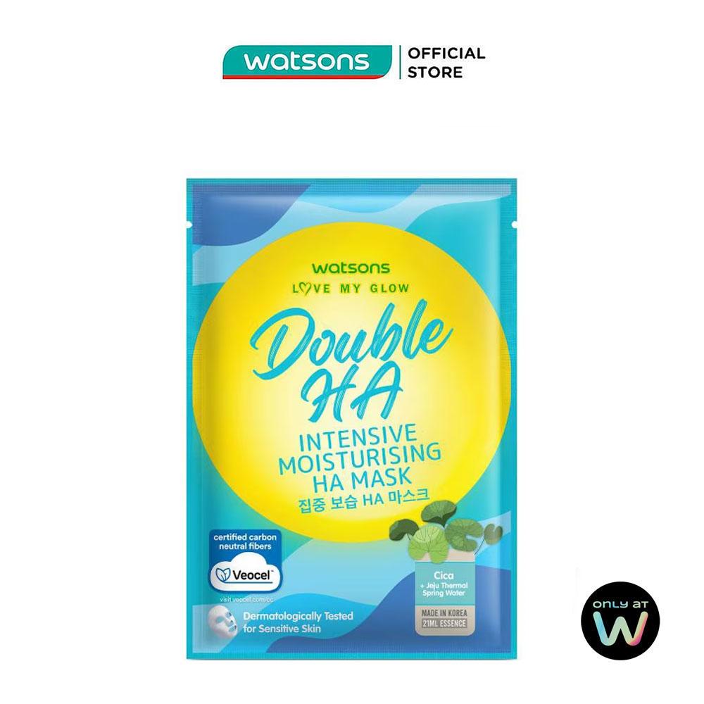 Mặt Nạ Watsons Double HA Intensive Moisturising HA Mask 21ml