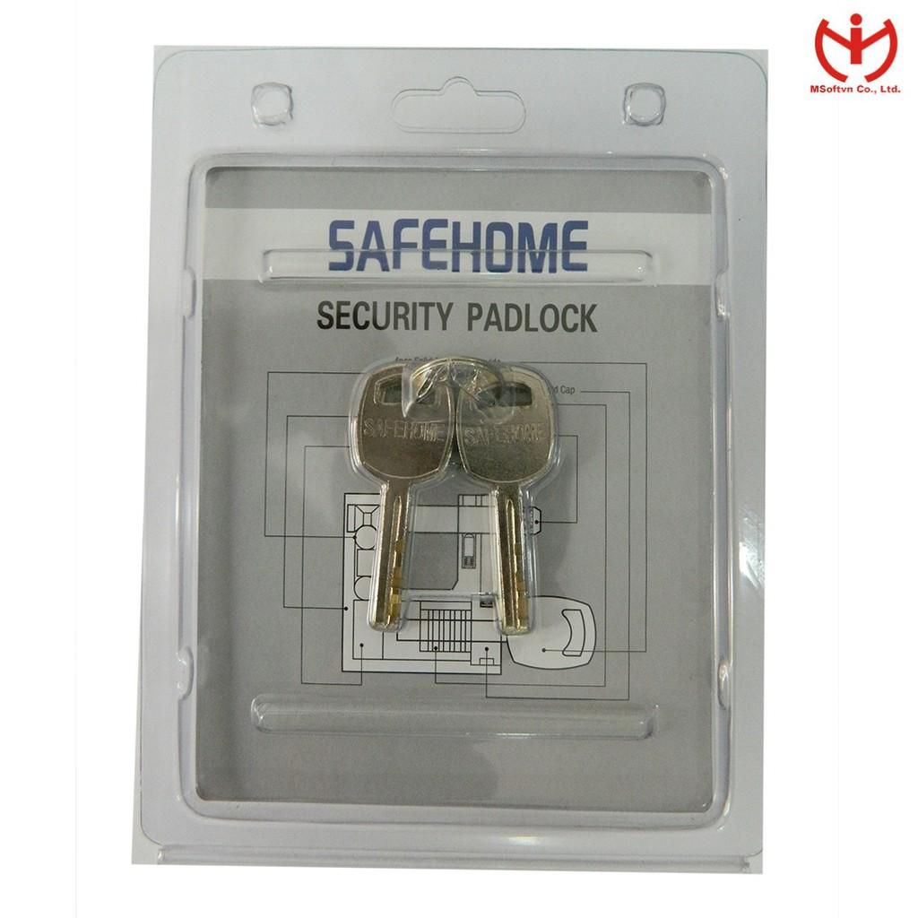 Khóa cầu ngang Safe Home thân đồng rộng 60mm - MSOFT