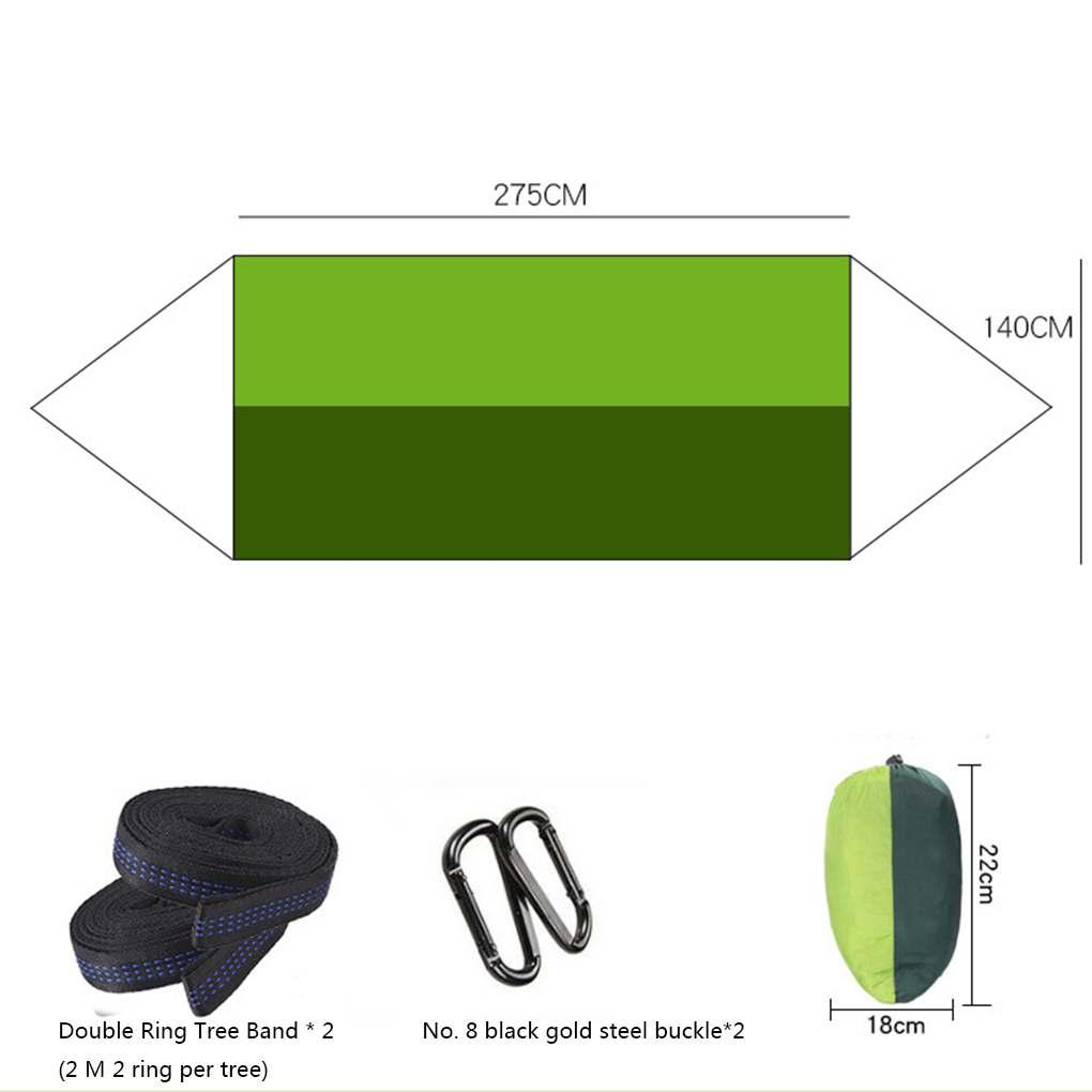 Vải Dù Cắm Trại Xoay Treo Giường Di Động Ngoài Trời Cặp Đôi Đa Năng Võng 2021 Mới Dropshipping