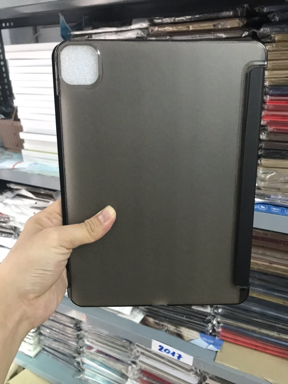 Bao da dành cho ipad pro 12.9 M1 2021 lưng trong