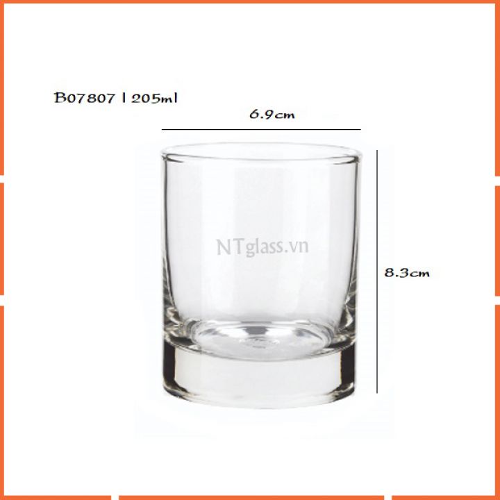 Ly Thủy Tinh Lùn New York 205ml– B07807