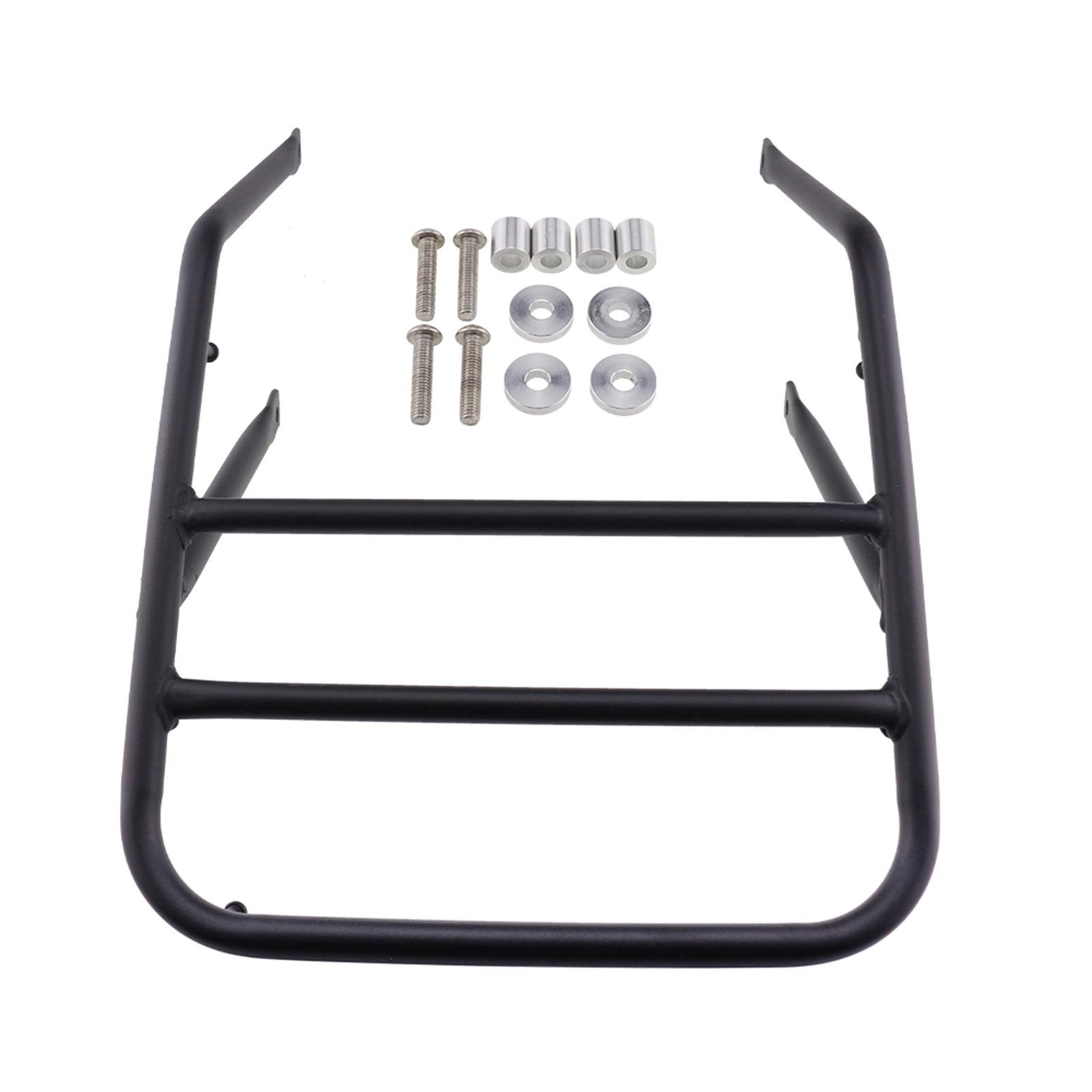 Black Iron Motorcycle Tail Rear Rack Top Box Case Board for Honda Rebel 1100 DCT Accessories Durable