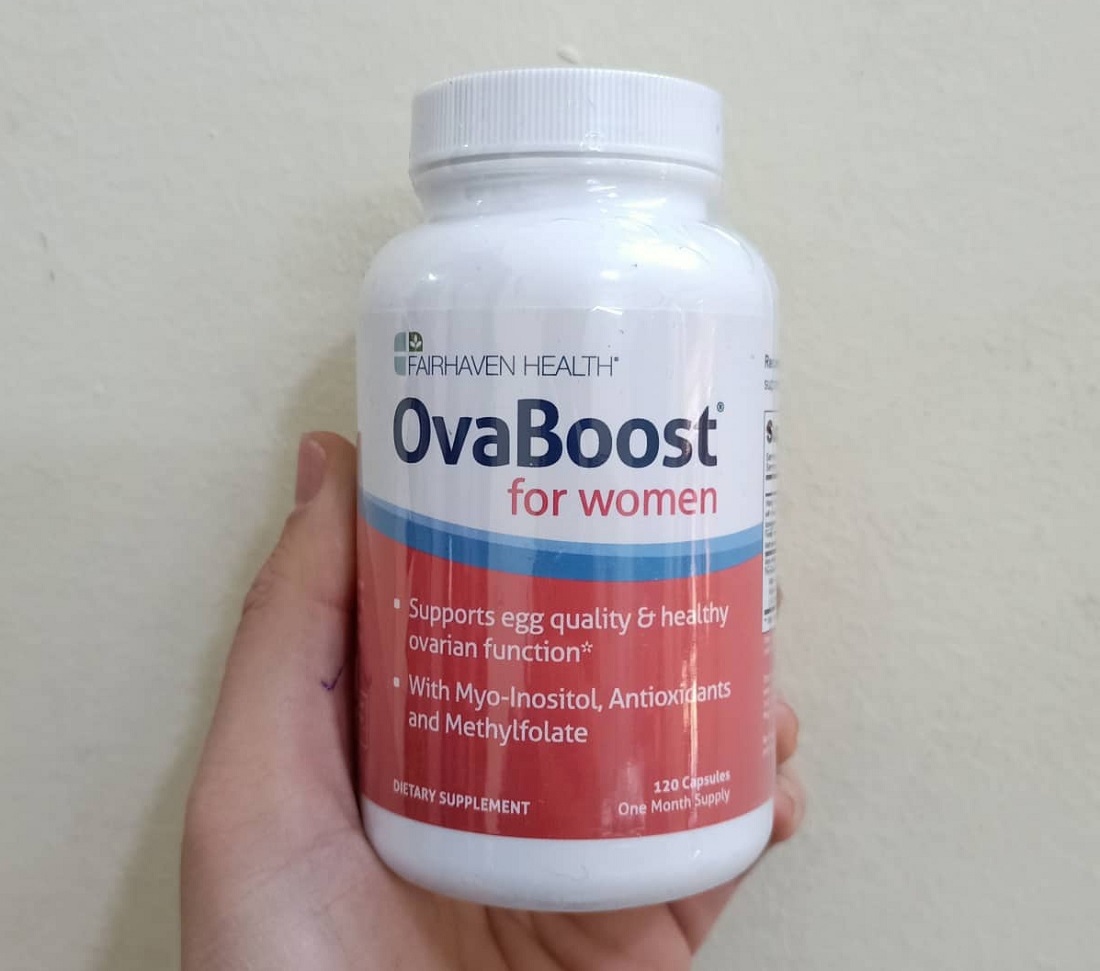 Ovaboost for women - cải thiện chất lượng trứng, tăng khả năng thụ thai cho nữ