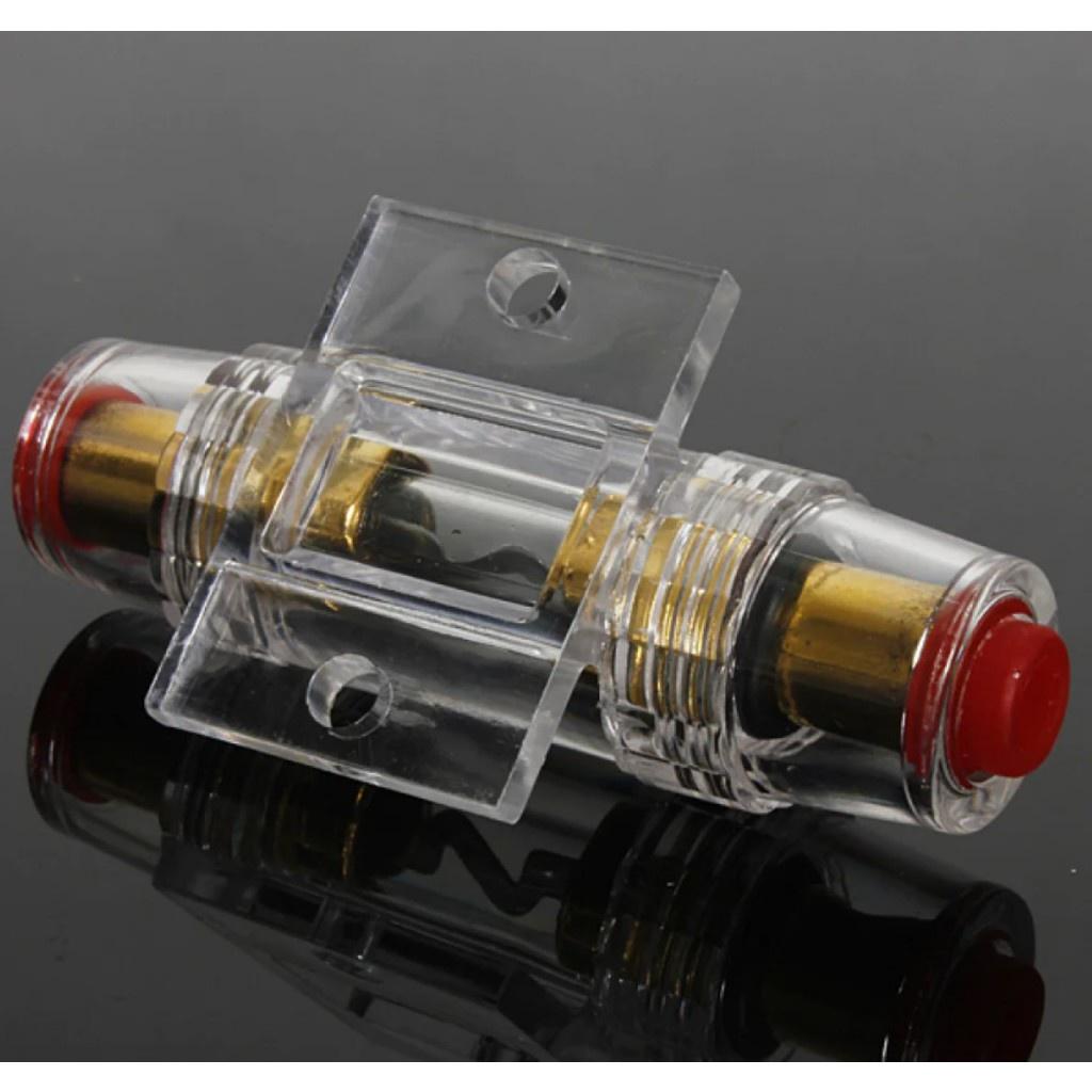 Cầu chì âm thanh chuyên dụng cho xe hơi chất liệu hợp kim cao cấp (vỏ chịu nhiệt độ ca 60A DC 12V Chuyên Dụng Cho Xe Hơi