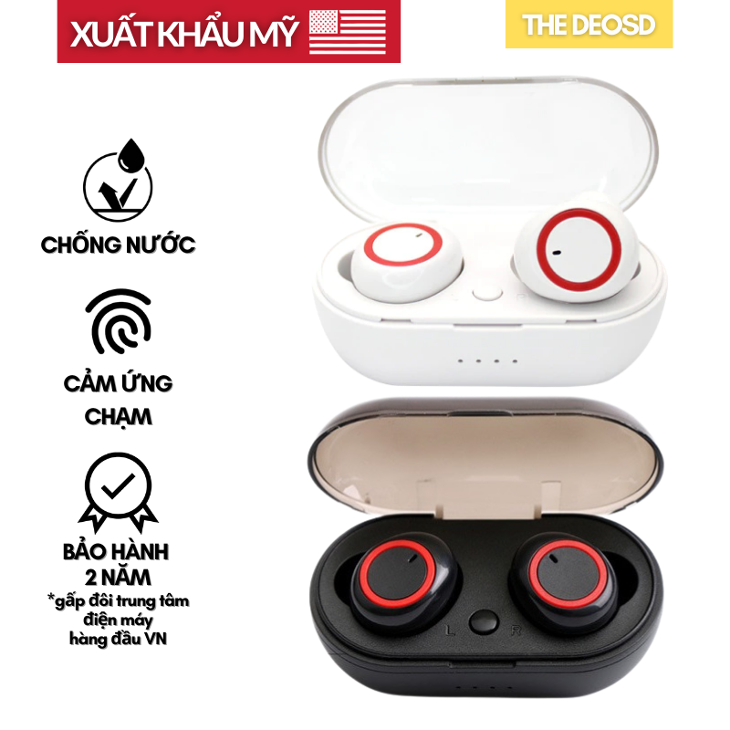 | Xuất Khẩu Mỹ - Nghe 12-15h | - Tai Nghe Bluetooth Không Dây Có Mic - The Deosd Series X3 C1-Y50/X3S - Hàng Chính Hãng