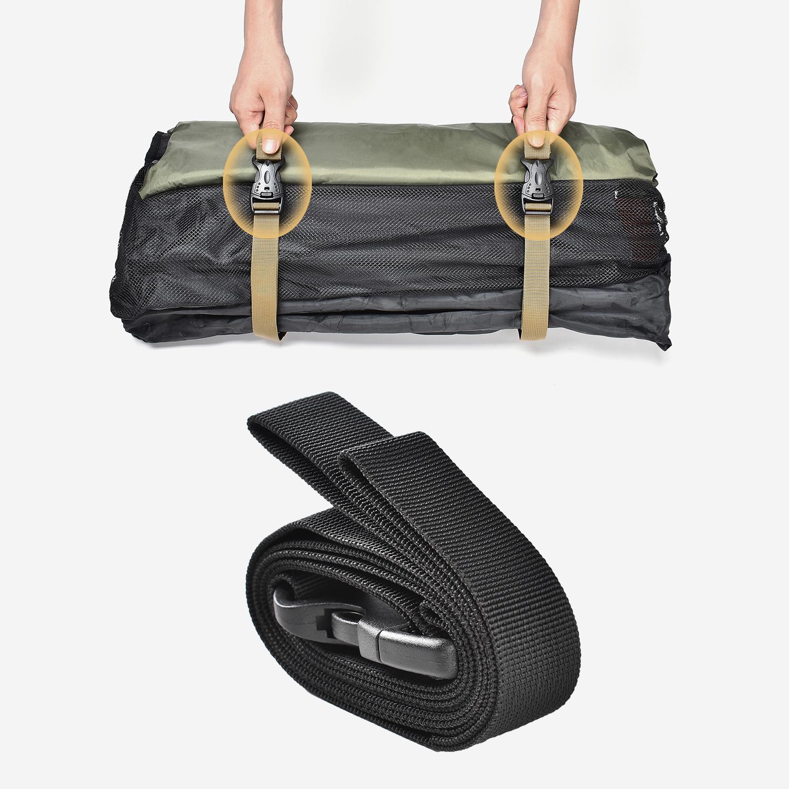 Travel Luggage Strap Suitcase Belt Portable Cargo Strap Fastening Rope Carry on Seat Belt Packing Straps for Camping Airplane Hiking Outdoor
