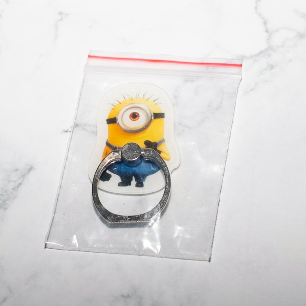 MÓC ĐỠ ĐIỆN THOẠI - RING HOLDER HÌNH MINIONS (Quà tặng kèm KitKat 2021)