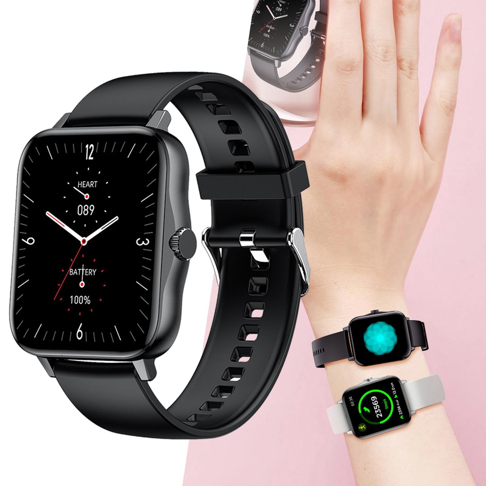 M5 Smart Watch Bluetooth Call Pedometer IP68 Waterproof Fitness Black