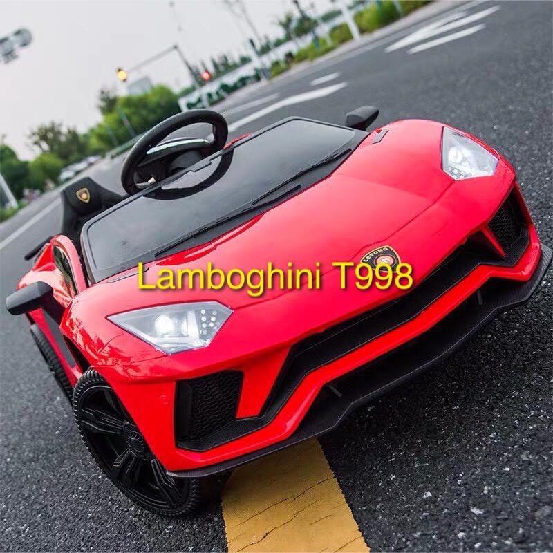 Ô tô điện trẻ em Lambo T998 sành điệu,đẳng cấp mở gập cánh cửa siêu sang cho các bé