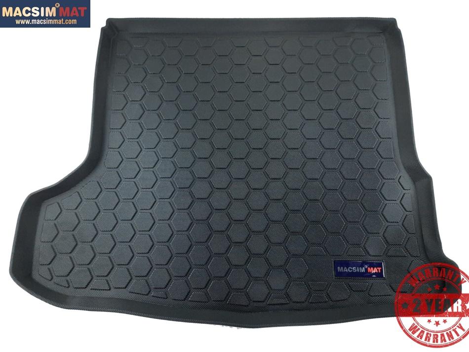 Thảm lót cốp MAZDA 3 (Hatchback) 2014-2018 nhãn hiệu Macsim chất liệu TPV cao cấp màu đen