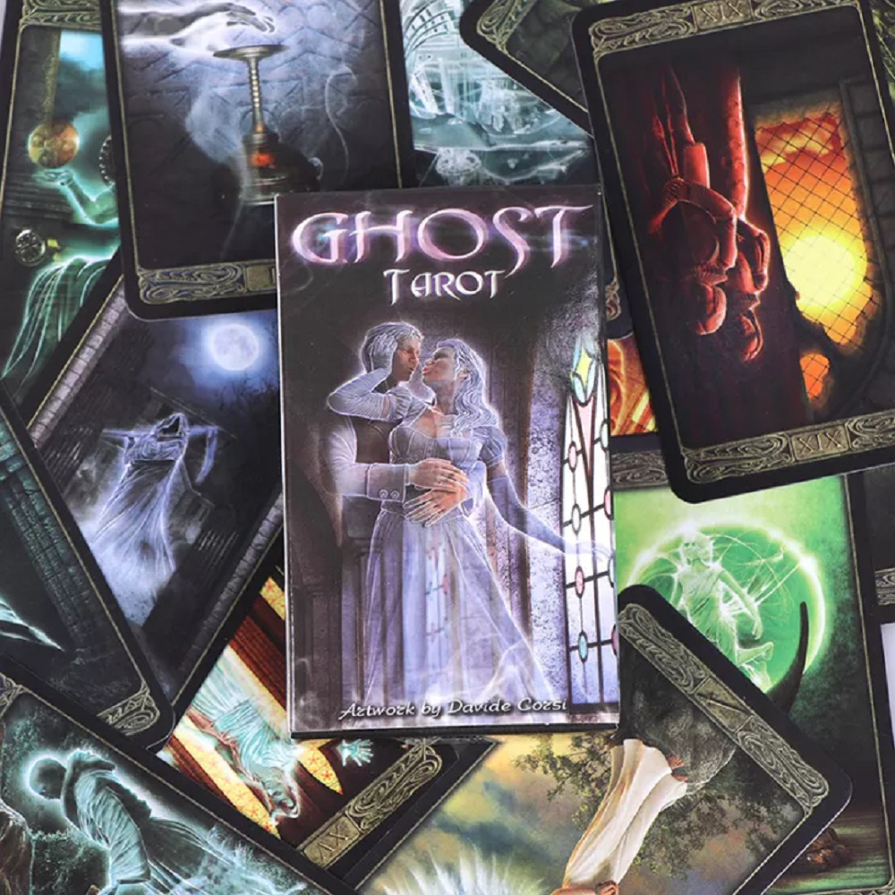 Bài Tarot Ghost 78 Lá Bài Tặng File Tiếng Anh Và Đá Thanh Tẩy