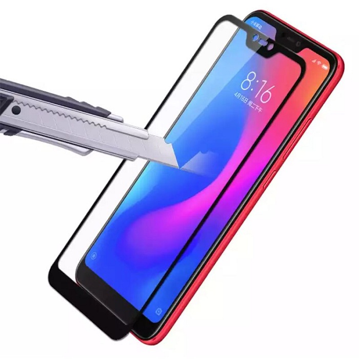 Tấm dán cường lực full màn hình 5D dành cho Xiaomi Redmi 6 Pro