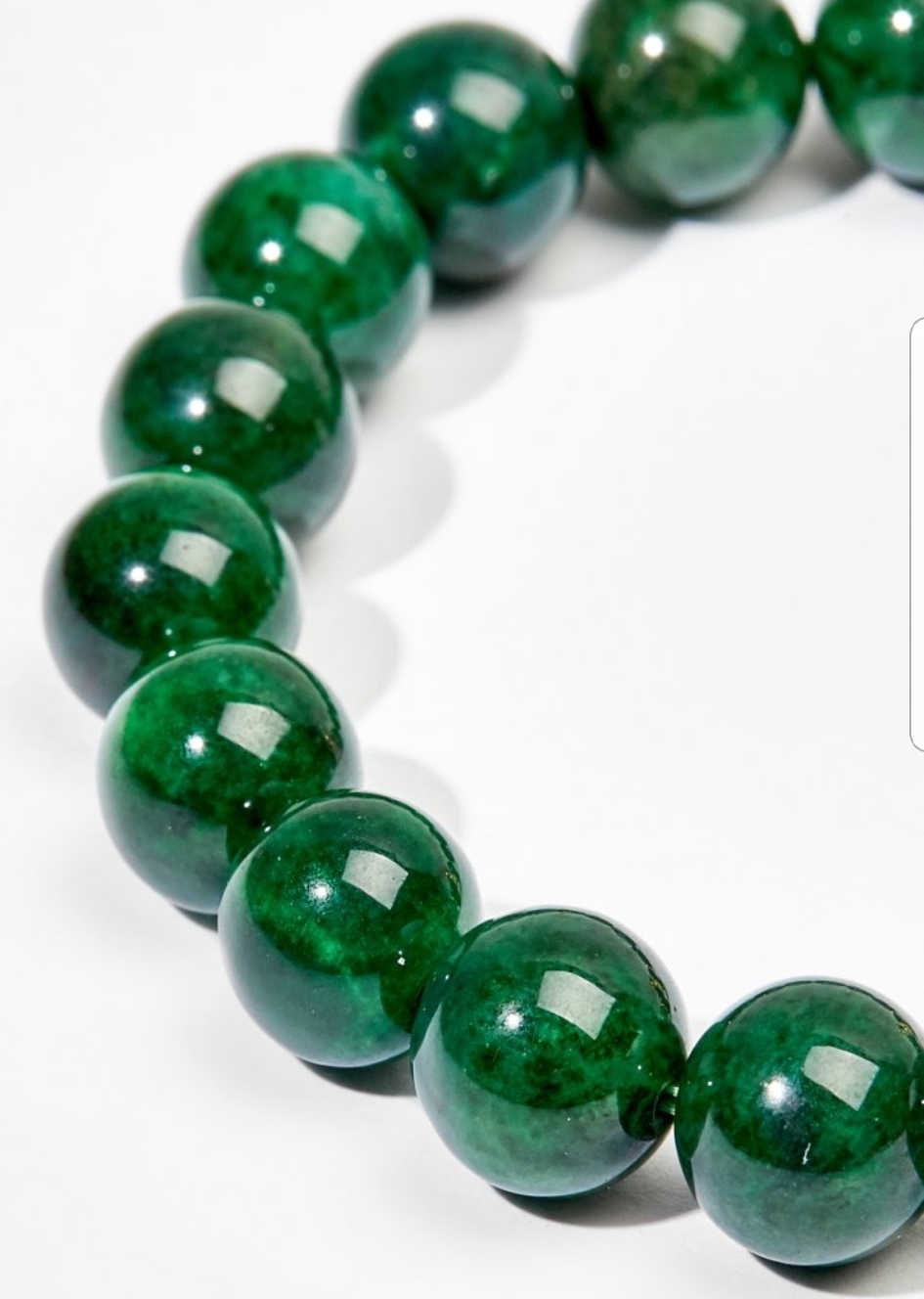 Vòng Tay Tuổi Sửu Đá Cẩm Thạch Nephrite