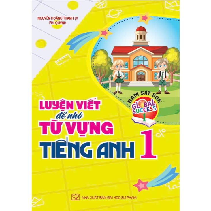 Sách - Combo luyện viết để nhớ từ vựng tiếng anh 1 + 2 + 3 (bám sát sgk global success) - HA