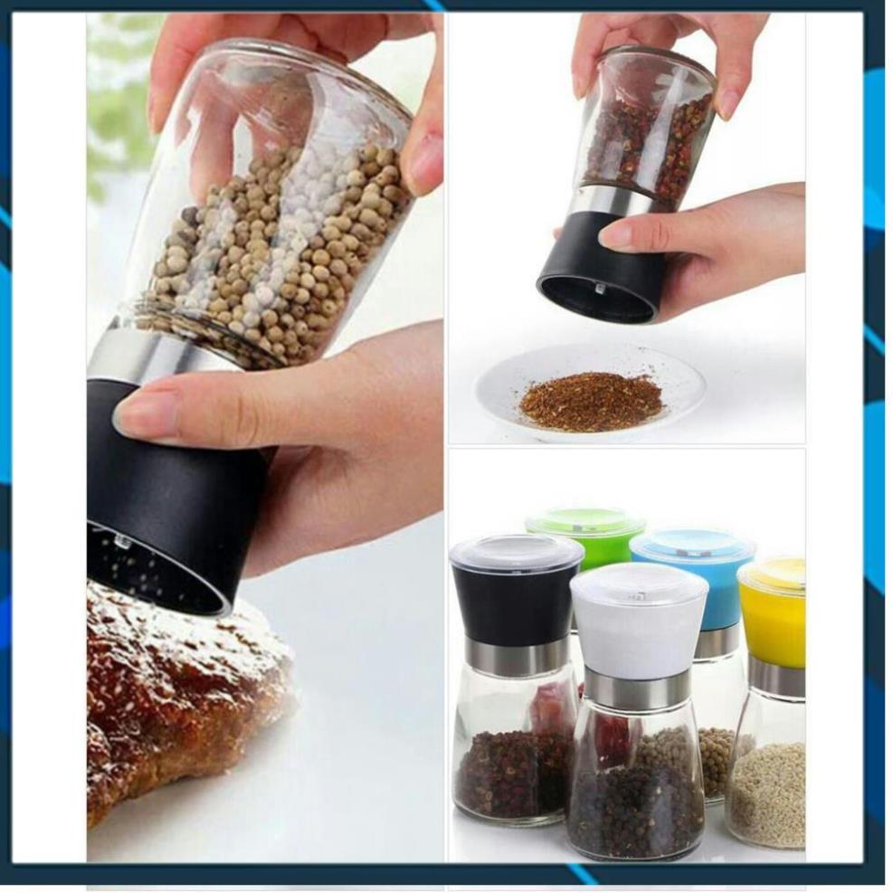 Lọ xay tiêu thuỷ tinh