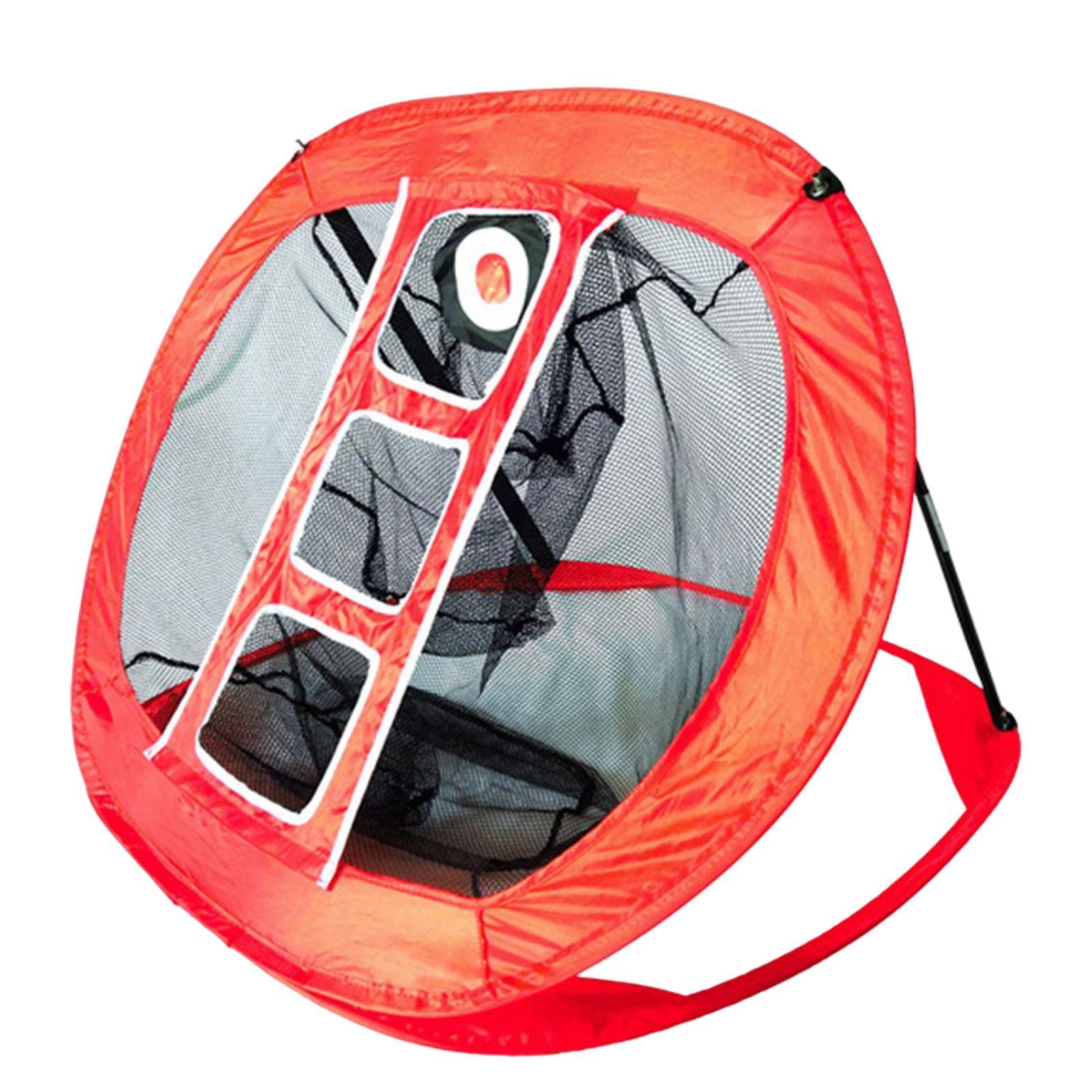 Collapsible Golf Chipping Net Indoor Outdoor Golfing Target Net Netting for Swing Practice
